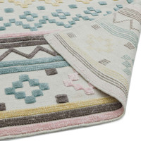 Sale Theo Soft Tone Geo Rug 120x170