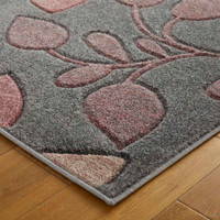 Portland Rug Pink Grey Cream 1096V