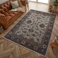 Sarouk Traditional Cream Rug 53X