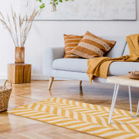 Muse Rug 08 Lemon Yellow