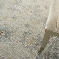 Light Grey Traditional Rug Infinite IFT03