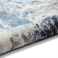 Grey Navy Apollo Rug GR580