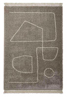 Boho Rug A474 Grey Cream