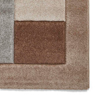 Modern Brooklyn Rug BRK04 Beige Grey