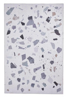 Printed Force Rug K7282 Ivory Grey
