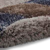 Silky Rug Grey Navy Olympia 2239