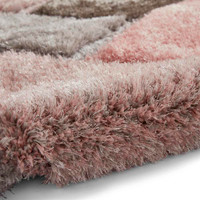 Silky Rug Grey Pink Olympia 2239