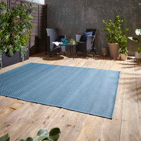 Thin Outdoor Rug Pop Blue