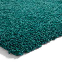 Sierra Shaggy Rug Jewel Green 9000
