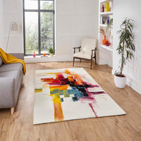 Abstract Rug Sunrise 20752 Multi