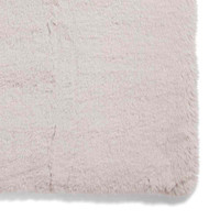 Thick Fluffy Rug Super Teddy Silver