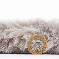 Thick Fluffy Rug Super Teddy Silver