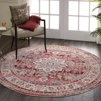 On Sale Red Vintage Kashan Rug VKA01 71x244cm