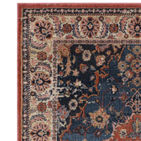 Zola Heris Rug Persian Blue Rust