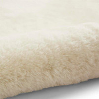 Thick Fluffy Rug Super Teddy Ivory 120x170cm