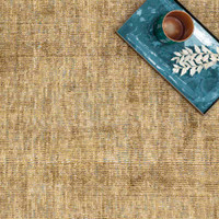 Aston Golden Ochre Plain Rug