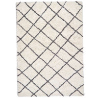 Origins Artisan Diamond White Grey Moroccan Rug