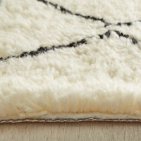 Origins Berber Natural Moroccan Shaggy Rug