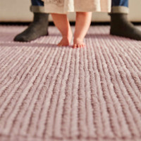 Origins Cable New Blush Wool Weave Rug