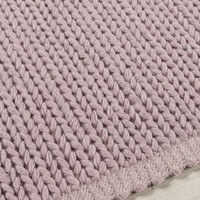 Origins Cable New Blush Wool Weave Rug