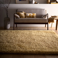 Origins Chicago Ochre Thick Shaggy Rug