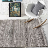 Origins Chunky Knit Natural Grey Rug