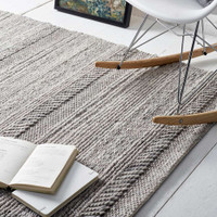 Origins Chunky Knit Natural Grey Rug