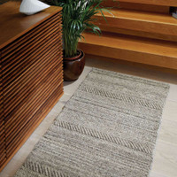 Origins Chunky Knit Natural Grey Rug