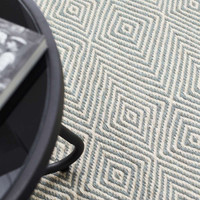 Origins Estelle Sky Grey Diamond Rug