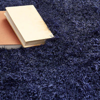 Origins Extravagance Navy Thick Shaggy Rug