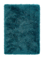 Origins Extravagance Teal Thick Shaggy Rug