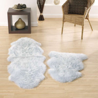 Origins Genuine Sheepskin Duck Egg Rug