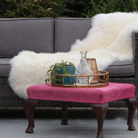 Origins Genuine Sheepskin Natural White Rug