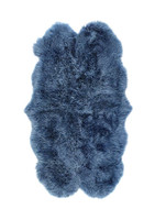 Origins Genuine Sheepskin Navy Rug