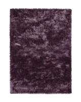 Origins Glamour Shimmer Mauve Ridged Shaggy Rug
