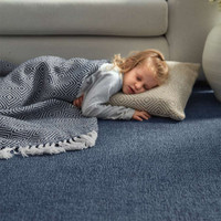 Origins Reef Navy Plain Textures Rug