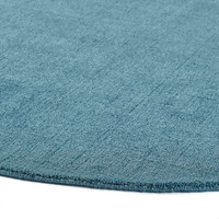 Origins Reef Petrol Blue Plain Textures Rug
