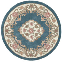 Origins Shensi Blue Aubusson Rug