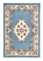 Origins Shensi Blue Aubusson Rug