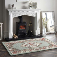 Origins Shensi Green Aubusson Rug