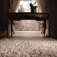 Rug Guru Imperial Nude Shaggy Wool Rug
