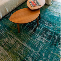 Atlantic Streaks Glen Cove 9126 Indoor Outdoor Washable Eco Rug