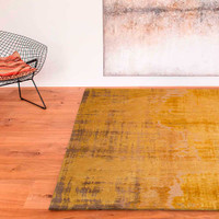 Venetian Dust Rialto Gold 9235 Indoor Outdoor Washable Eco Rug