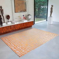 Yellow Scarab 9205 Mad Men Dedalo Rug