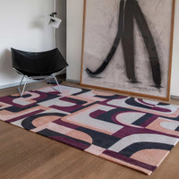 Pink Rohe 9209 Nuance Module Rug