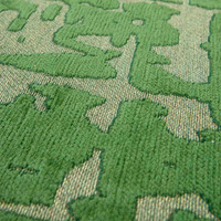 Structures Baobab Perriers Green 9202 Indoor Outdoor Washable Eco Rug