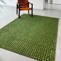 Alta Green 9249 Structures Trammel Rug