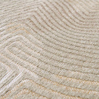 Meditation Coral Shell Beige 9229 Indoor Outdoor Washable Eco Rug