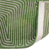 Tropical Green 9231 Meditation Coral Rug