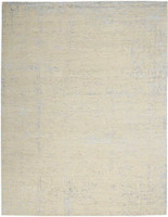 Luna Rug LUN01 Ivory Silver Blue Abstract